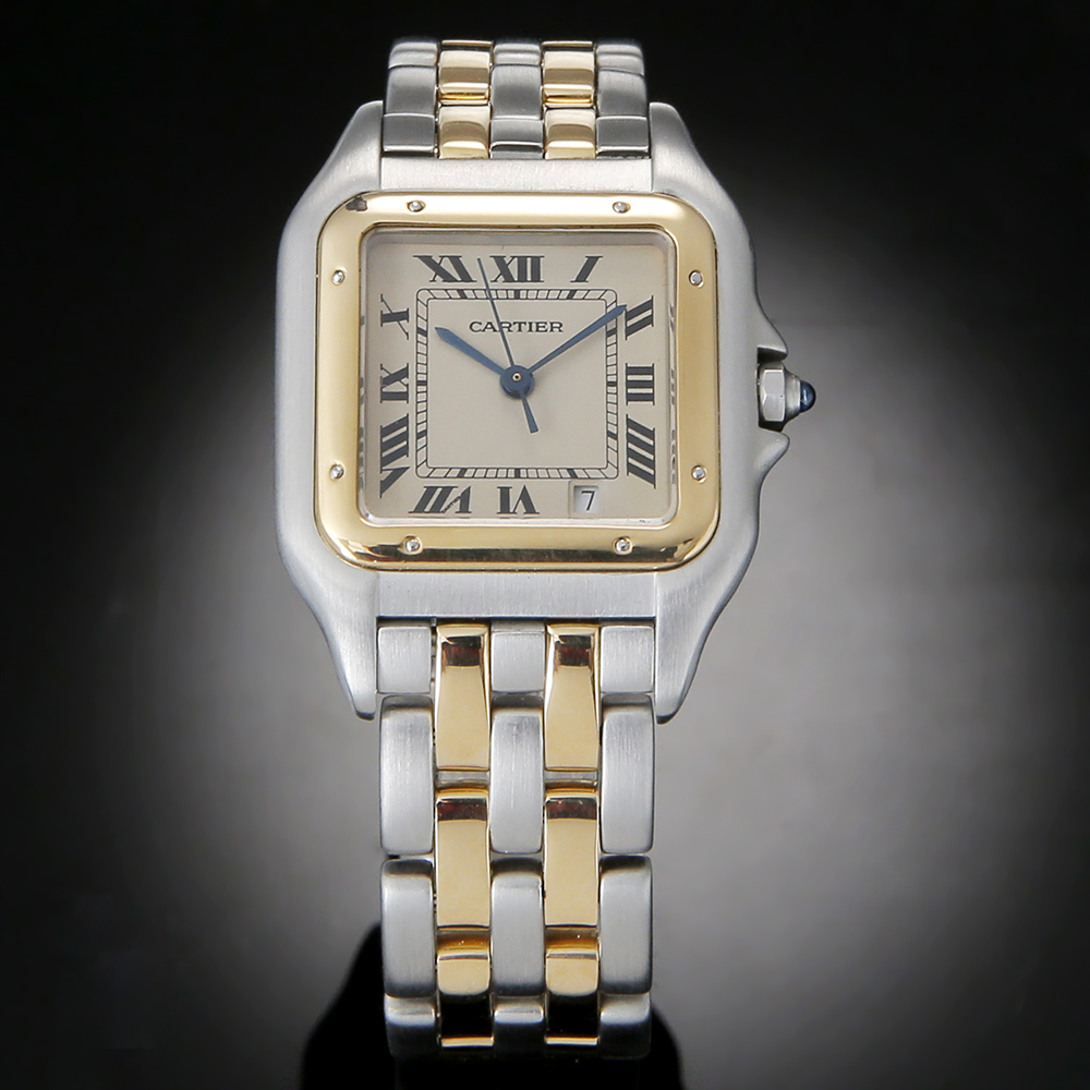 CARTIER(USED)까르띠에 팬더2라인 콤비 미듐