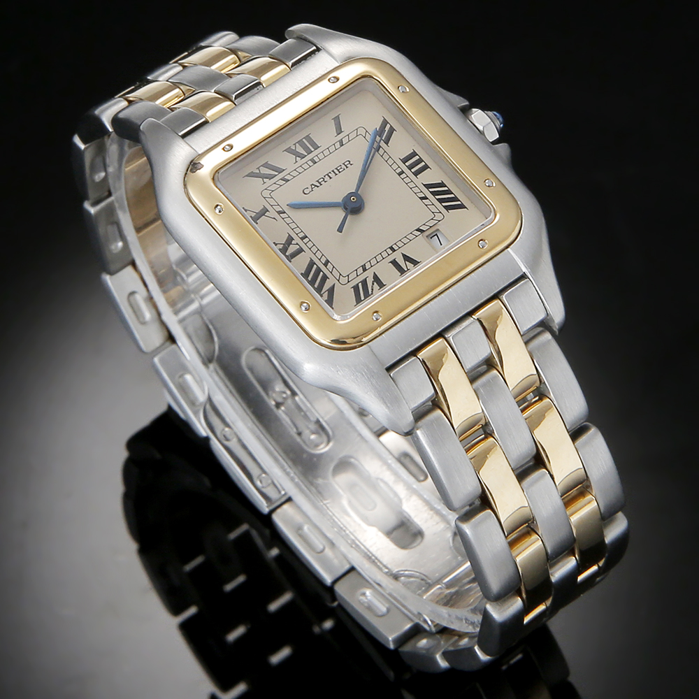 CARTIER(USED)까르띠에 팬더2라인 콤비 미듐