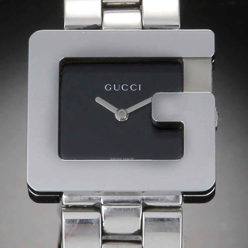 GUCCI(USED)구찌 G 타임리스 스퀘어 쿼츠