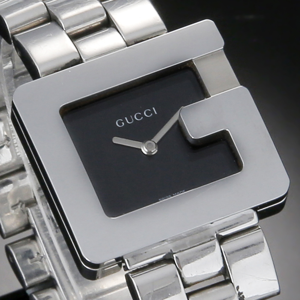 GUCCI(USED)구찌 G 타임리스 스퀘어 쿼츠
