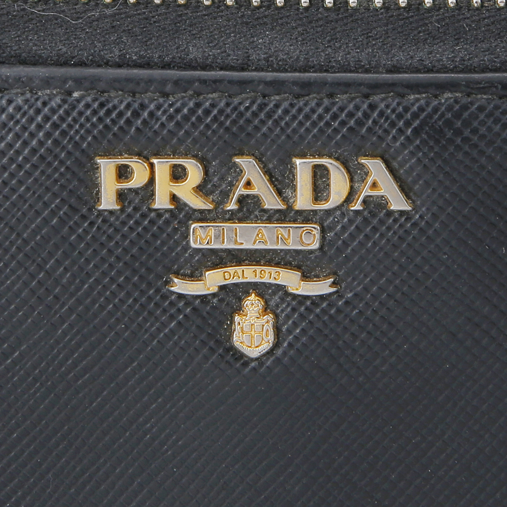 PRADA(USED)프라다 1M1183 사피아노 장지갑