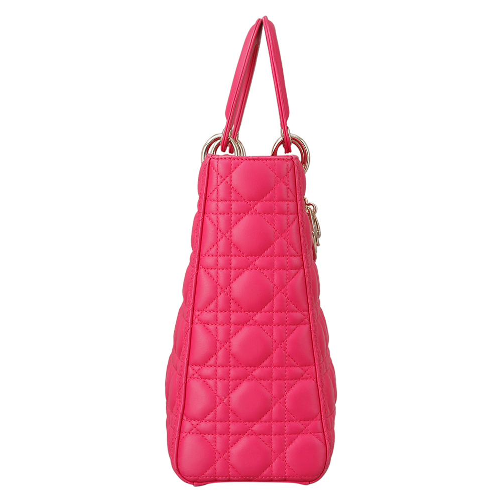 CHRISTIAN DIOR(USED) 크리스찬디올 레이디디올 핑크 라지