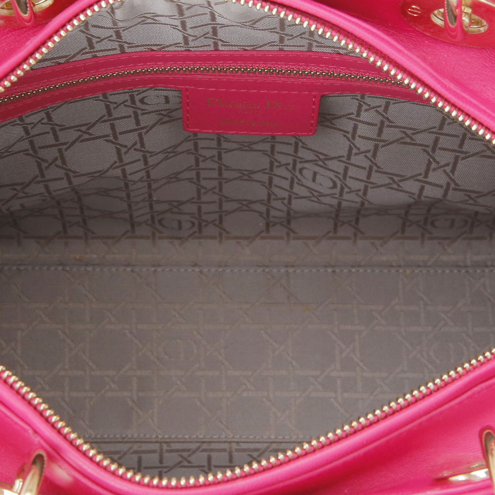 CHRISTIAN DIOR(USED) 크리스찬디올 레이디디올 핑크 라지