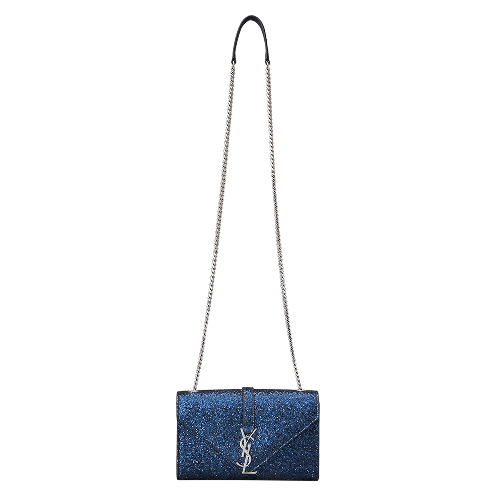 Yves Saint Laurent(USED)생로랑 모노그램 글리터 체인 숄더백