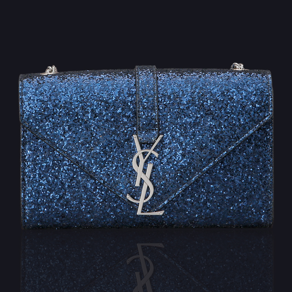 Yves Saint Laurent(USED)생로랑 모노그램 글리터 체인 숄더백