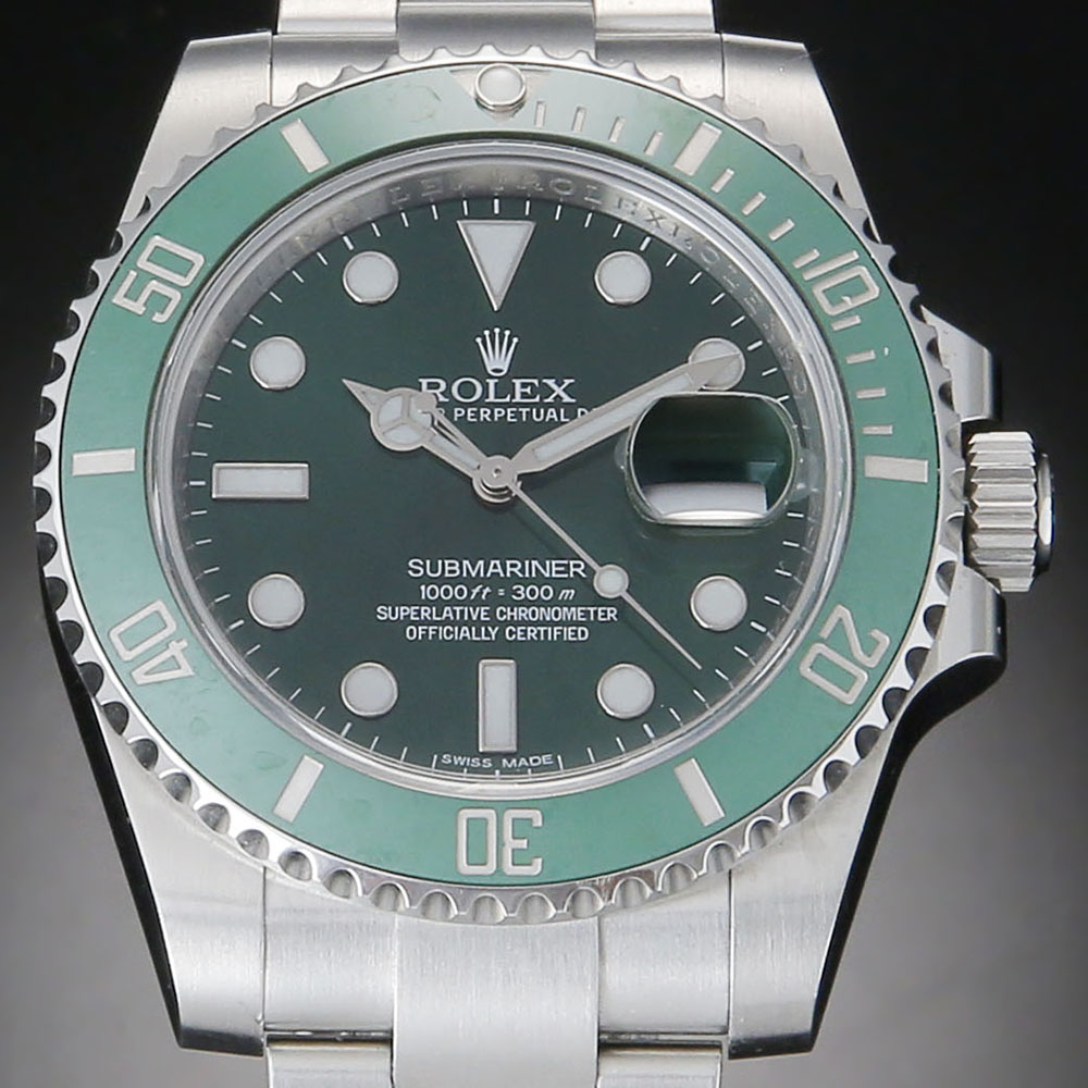 ROLEX(USED)로렉스 서브마리너 그린 116610LV