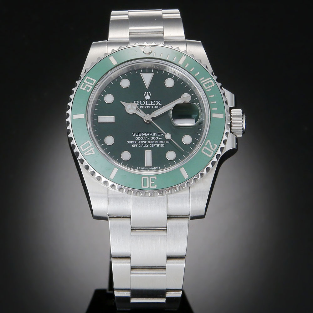 ROLEX(USED)로렉스 서브마리너 그린 116610LV