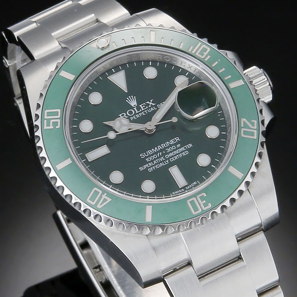 ROLEX(USED)로렉스 서브마리너 그린 116610LV
