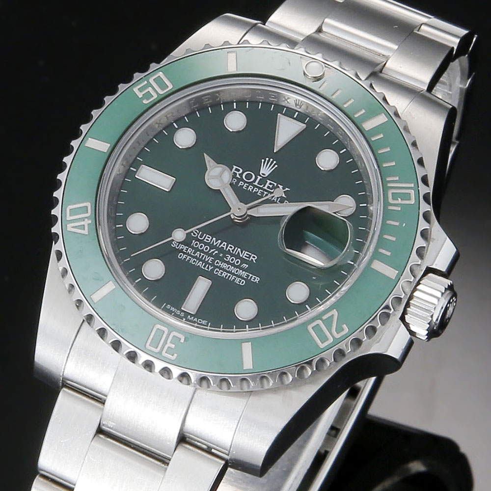 ROLEX(USED)로렉스 서브마리너 그린 116610LV
