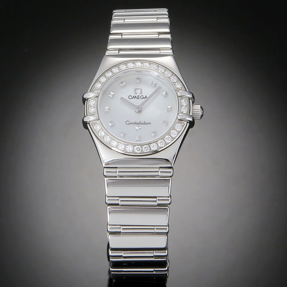 OMEGA(USED)오메가 컨스틸레이션 스틸 다이아베젤