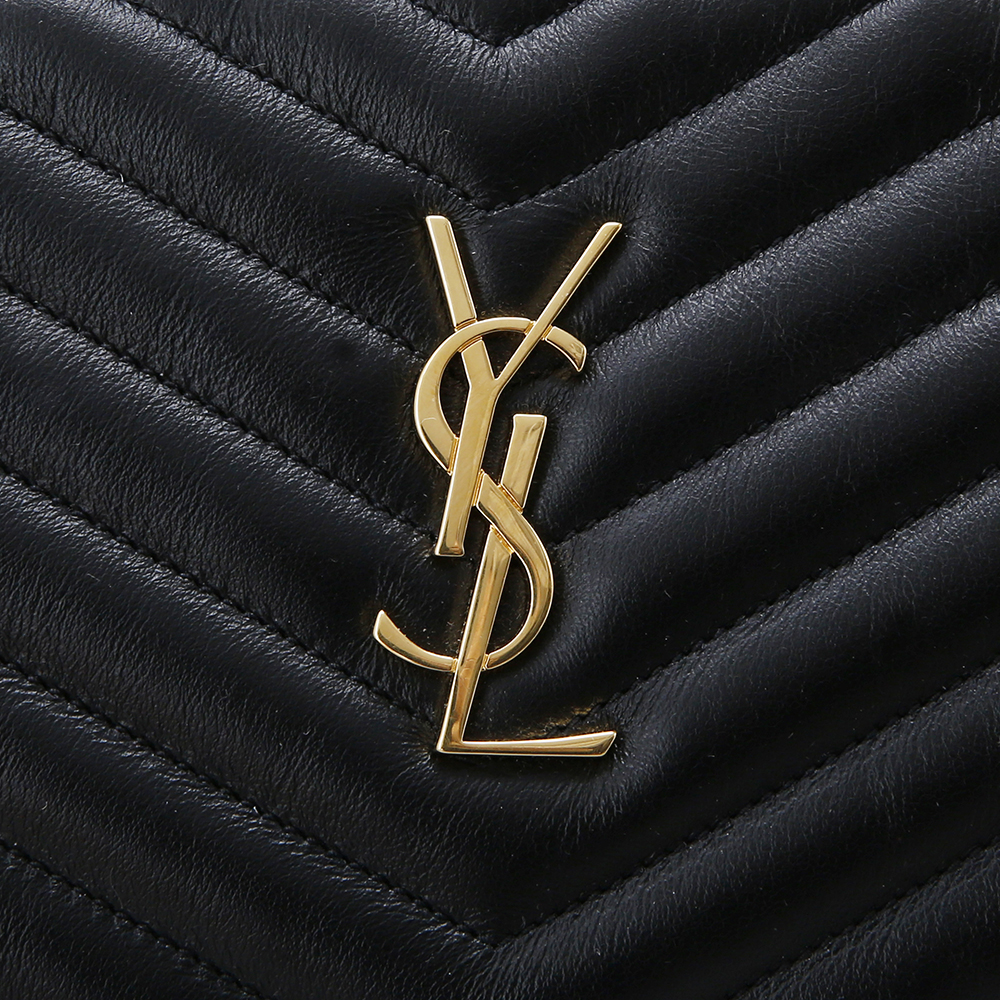 Yves Saint Laurent(USED)생로랑 모노그램 쉐브론 클러치