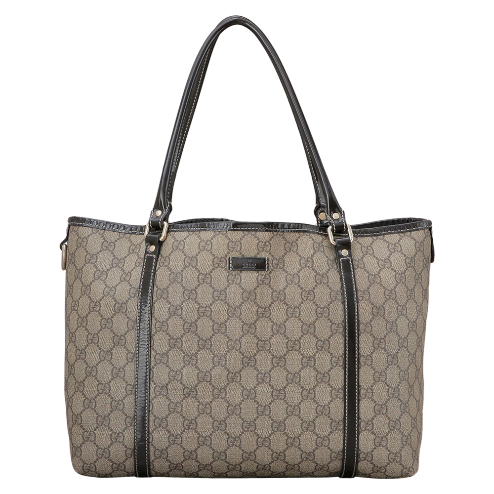 GUCCI(USED)구찌 GG로고 PVC 쇼퍼백