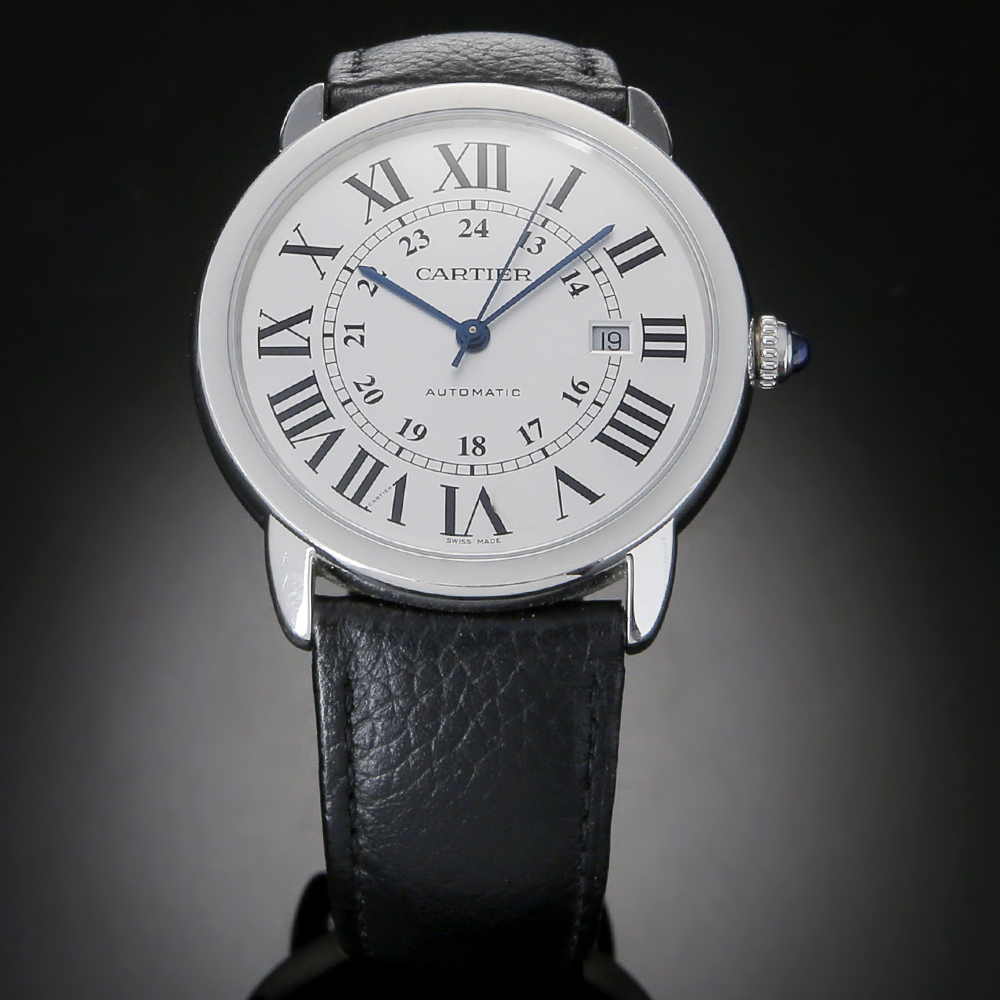 CARTIER(USED)까르띠에 롱드솔로 스틸 오토 XL