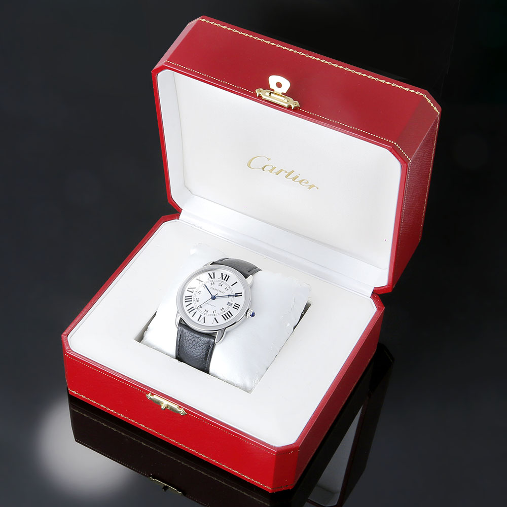 CARTIER(USED)까르띠에 롱드솔로 스틸 오토 XL