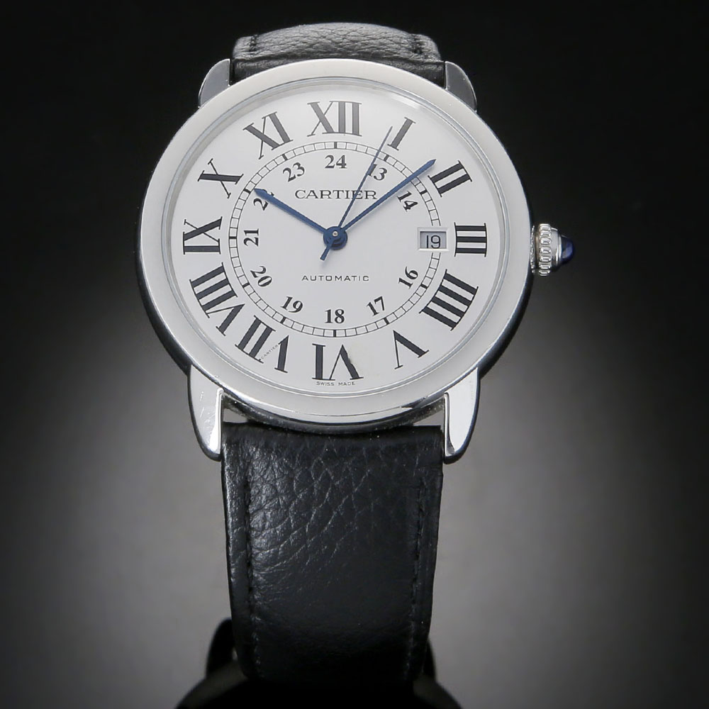CARTIER(USED)까르띠에 롱드솔로 스틸 오토 XL