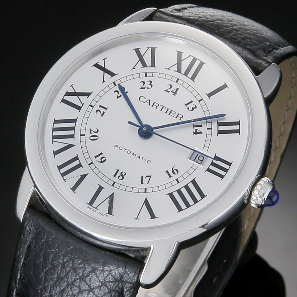 CARTIER(USED)까르띠에 롱드솔로 스틸 오토 XL