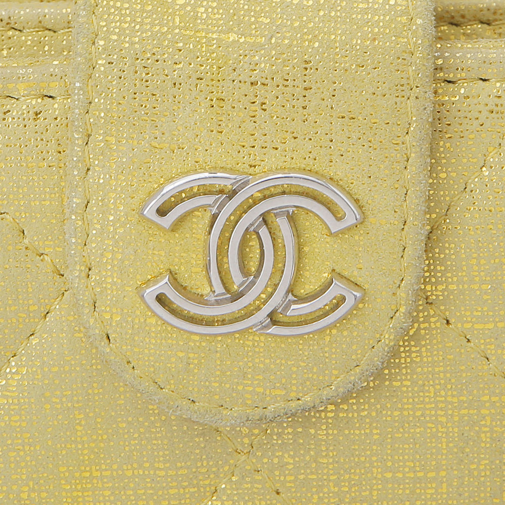 CHANEL(USED)샤넬 퀄팅 중지갑