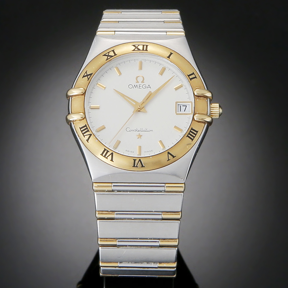 OMEGA(USED)오메가 컨스틸레이션 콤비 하프바