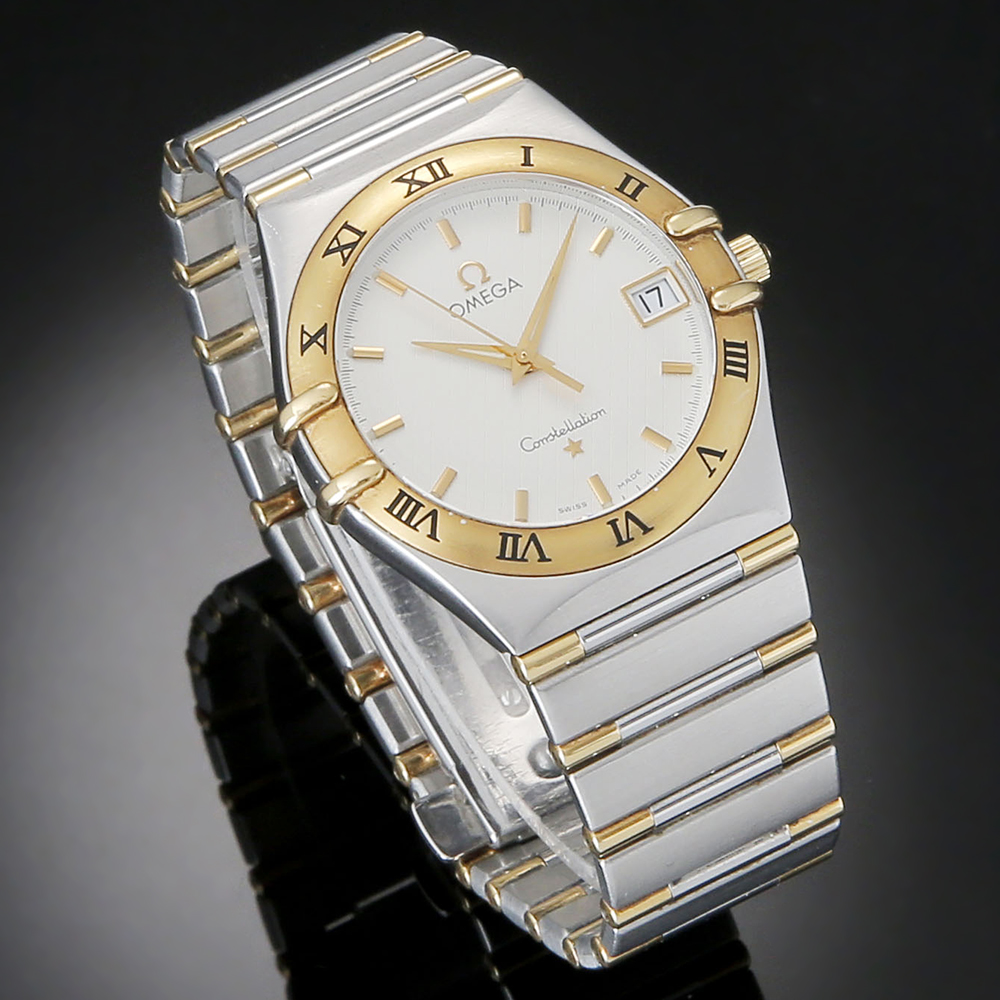 OMEGA(USED)오메가 컨스틸레이션 콤비 하프바