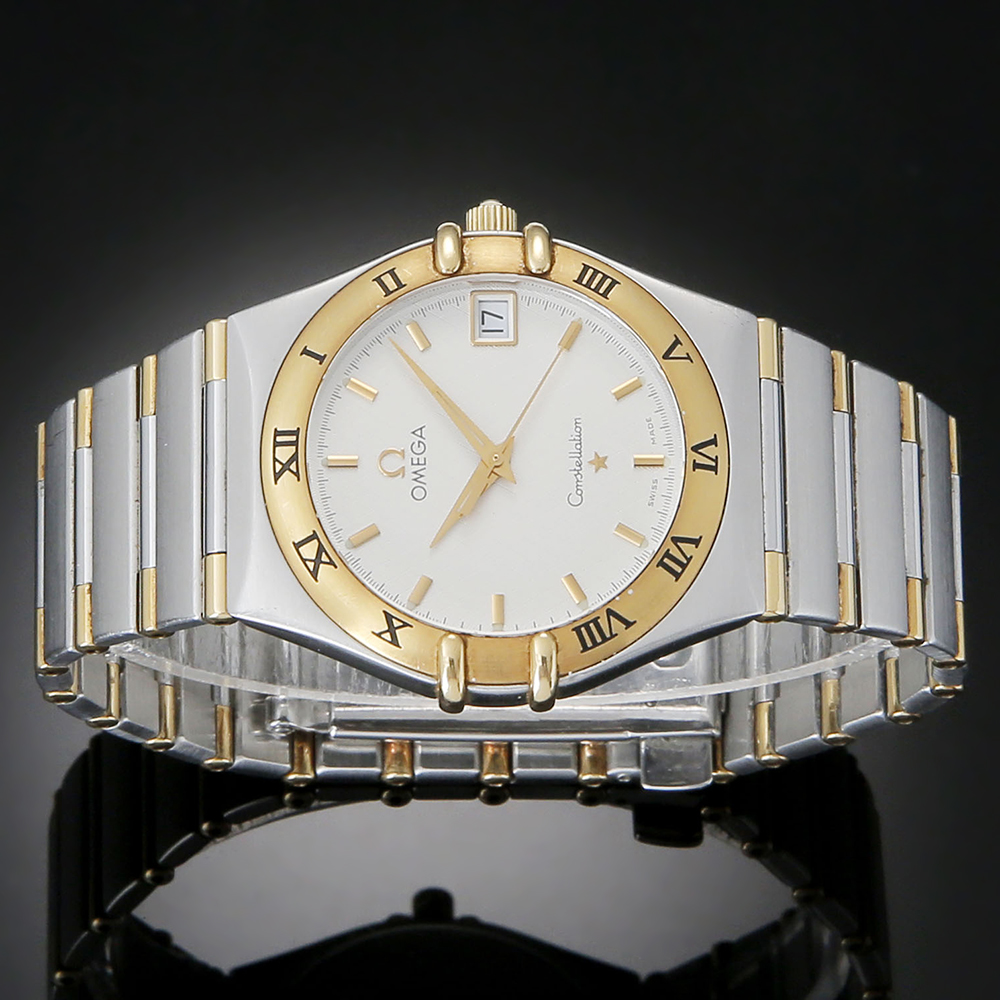 OMEGA(USED)오메가 컨스틸레이션 콤비 하프바