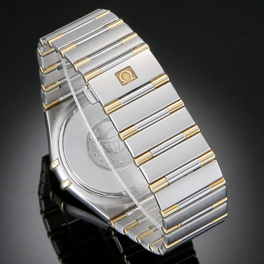 OMEGA(USED)오메가 컨스틸레이션 콤비 하프바