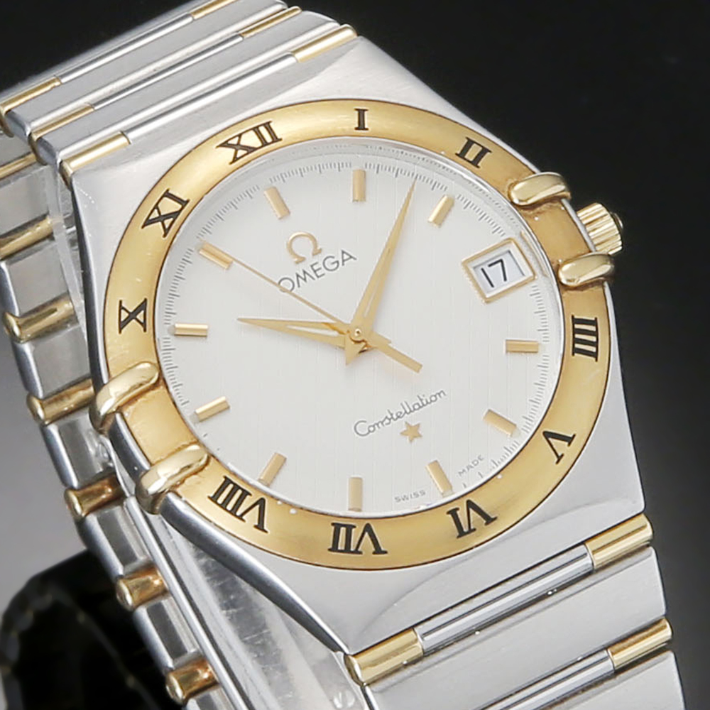 OMEGA(USED)오메가 컨스틸레이션 콤비 하프바