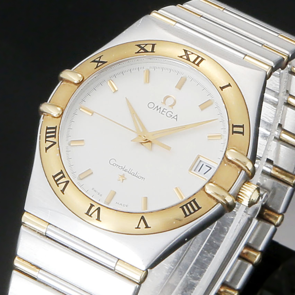 OMEGA(USED)오메가 컨스틸레이션 콤비 하프바
