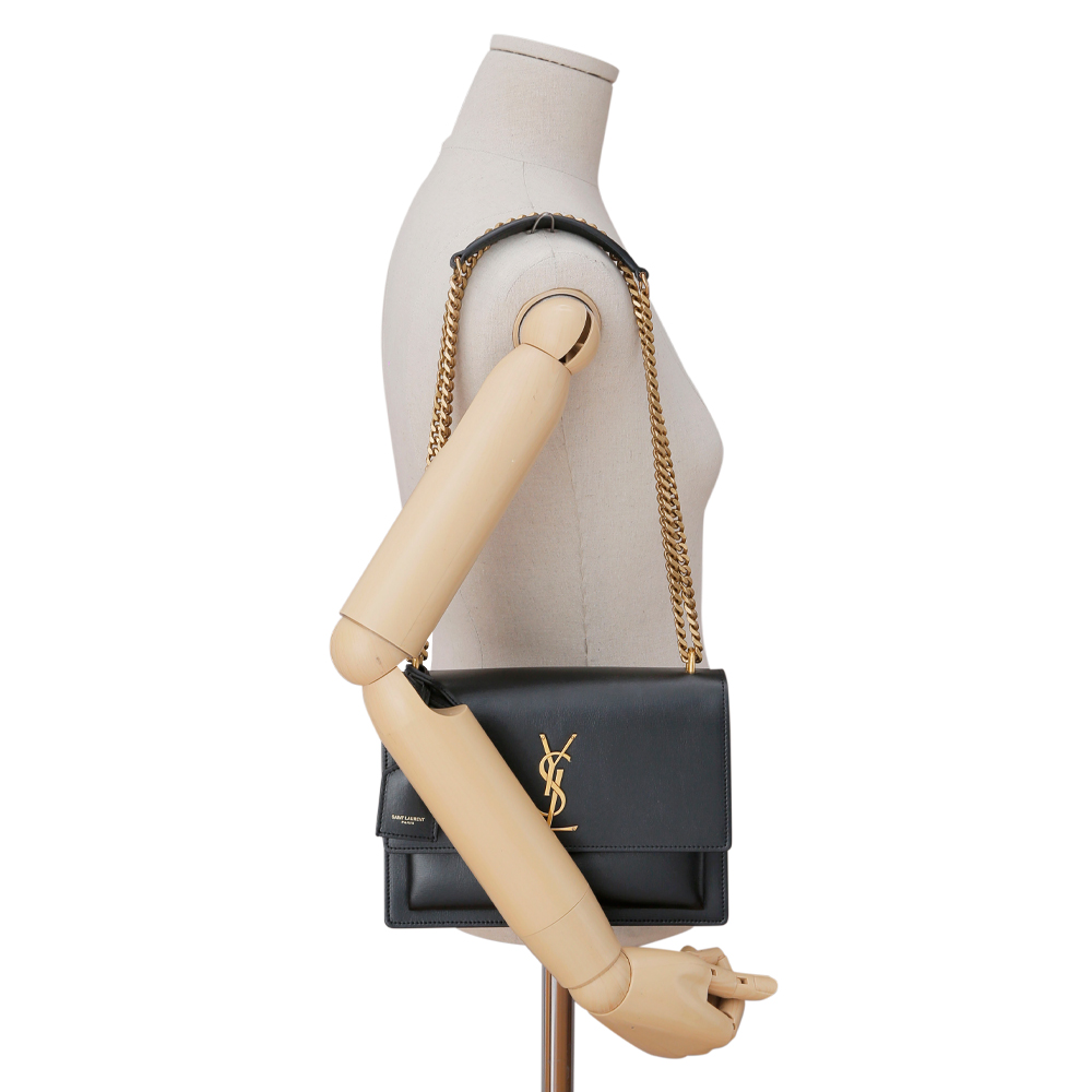 Yves Saint Laurent(USED)생로랑 선셋 블랙 미듐