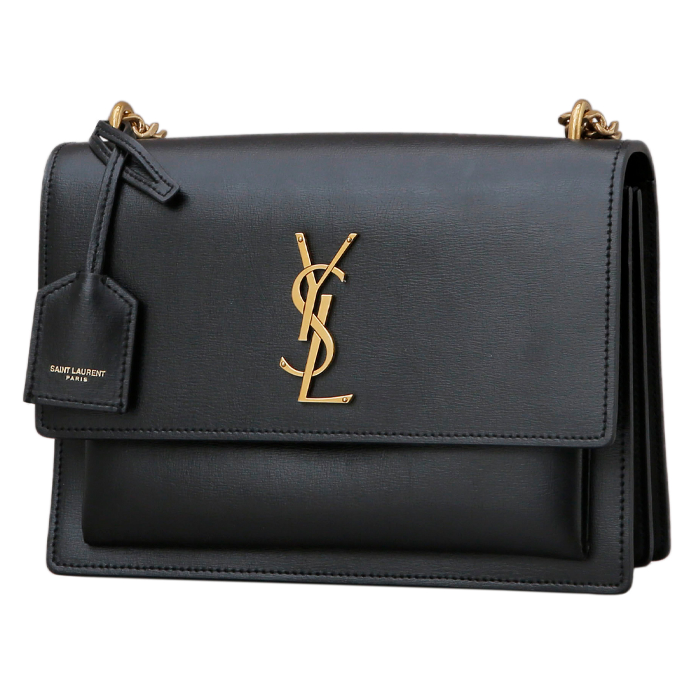 Yves Saint Laurent(USED)생로랑 선셋 블랙 미듐