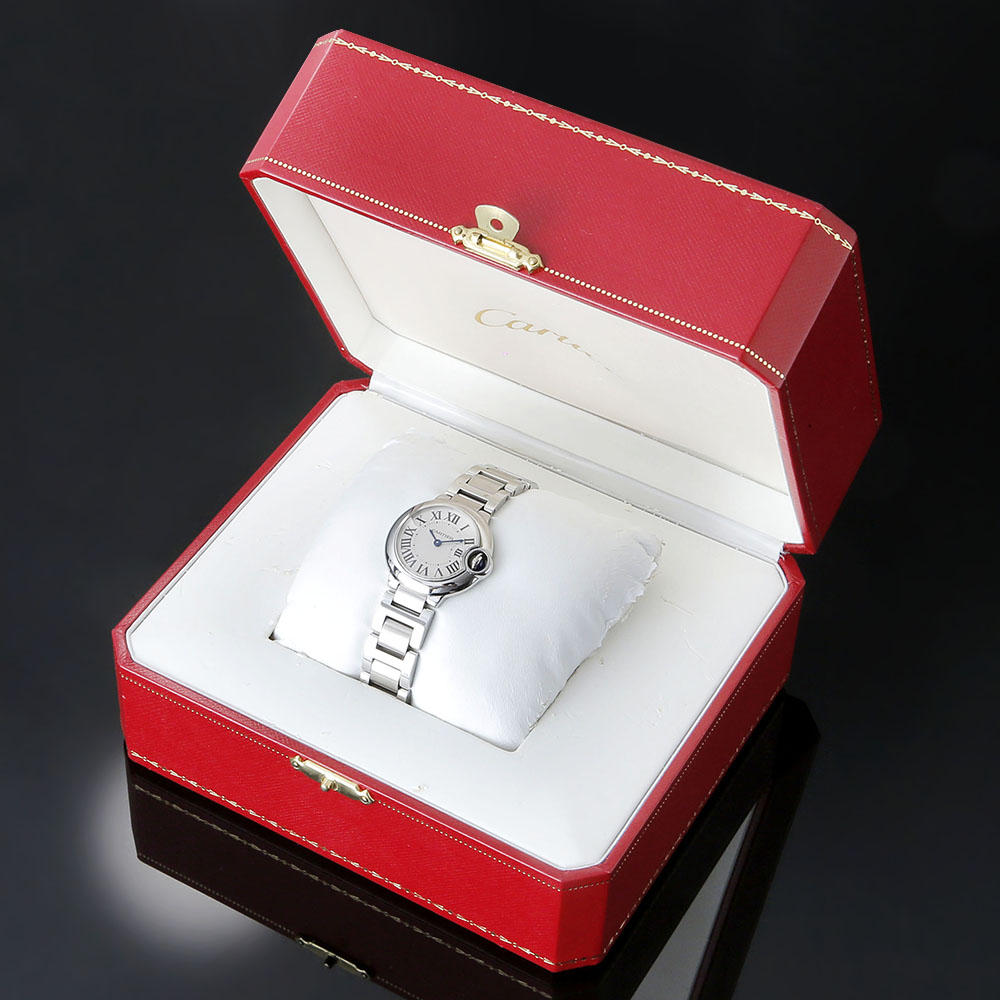 CARTIER(USED)까르띠에 발롱블루 스틸 28