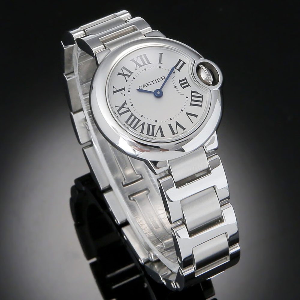 CARTIER(USED)까르띠에 발롱블루 스틸 28