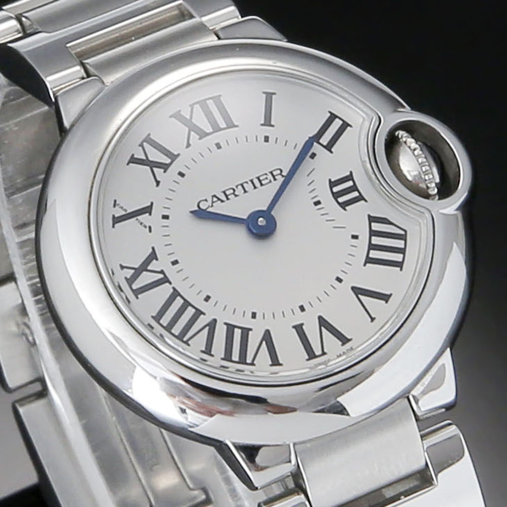 CARTIER(USED)까르띠에 발롱블루 스틸 28