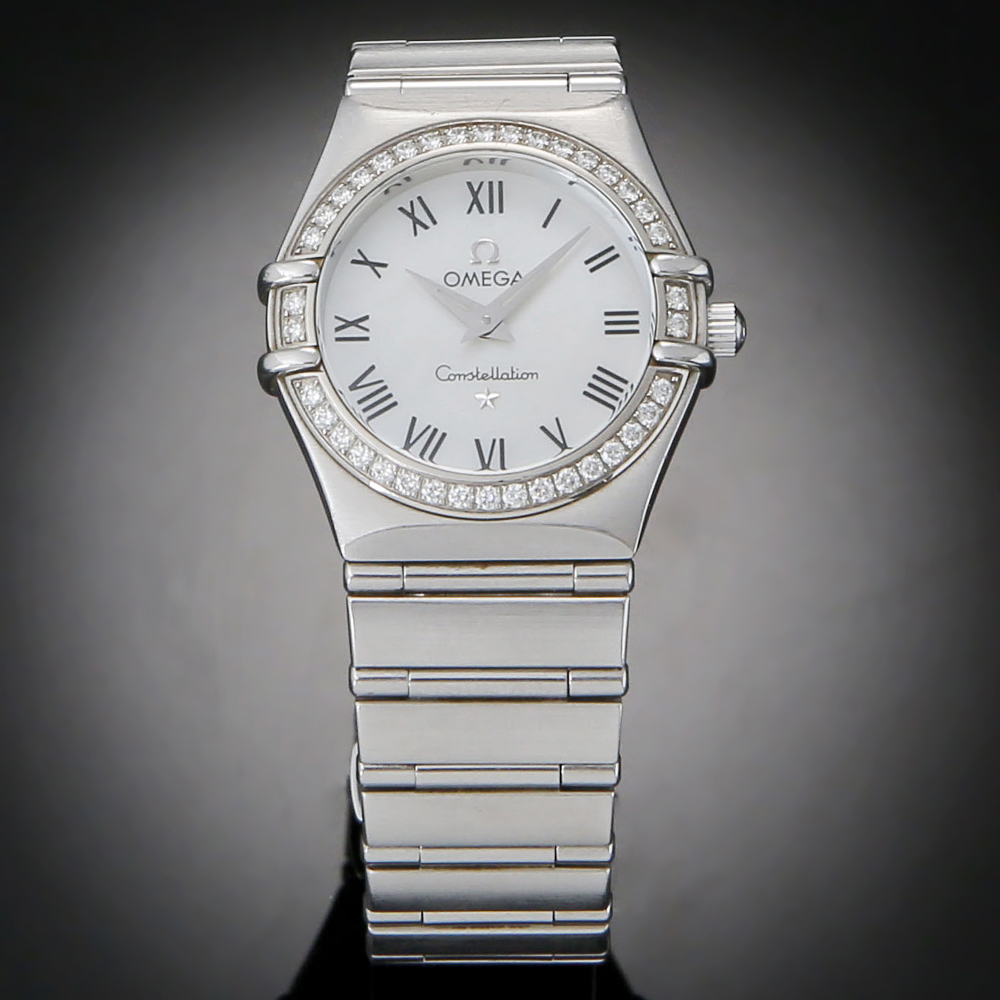 OMEGA(USED)오메가 컨스틸레이션 스틸 다이아베젤