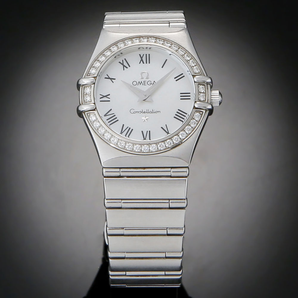 OMEGA(USED)오메가 컨스틸레이션 스틸 다이아베젤