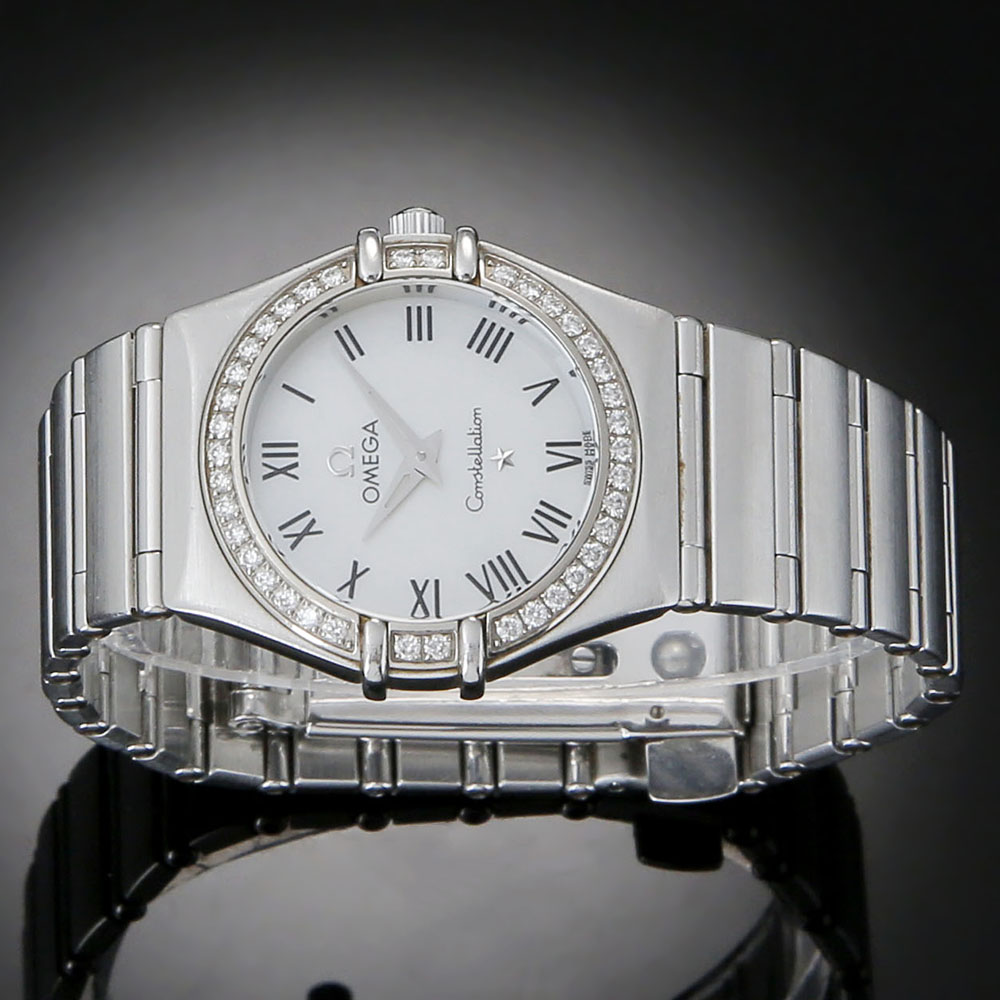 OMEGA(USED)오메가 컨스틸레이션 스틸 다이아베젤