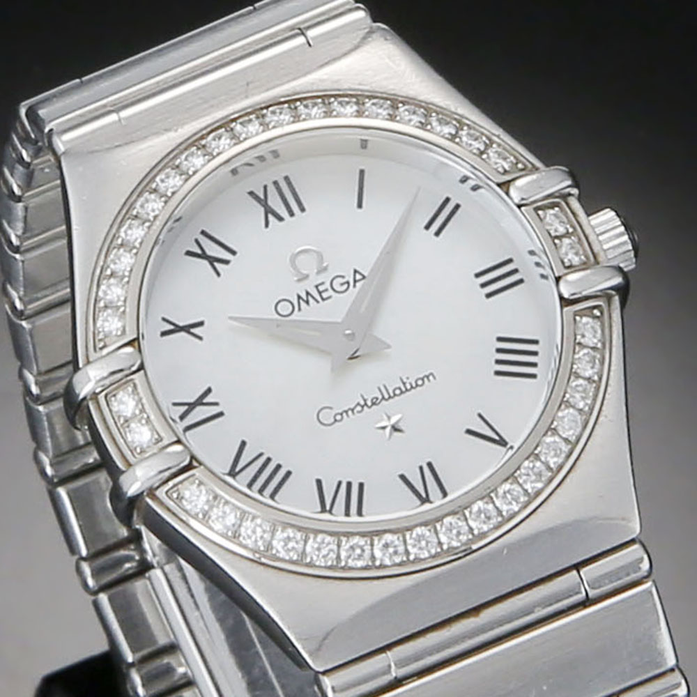 OMEGA(USED)오메가 컨스틸레이션 스틸 다이아베젤