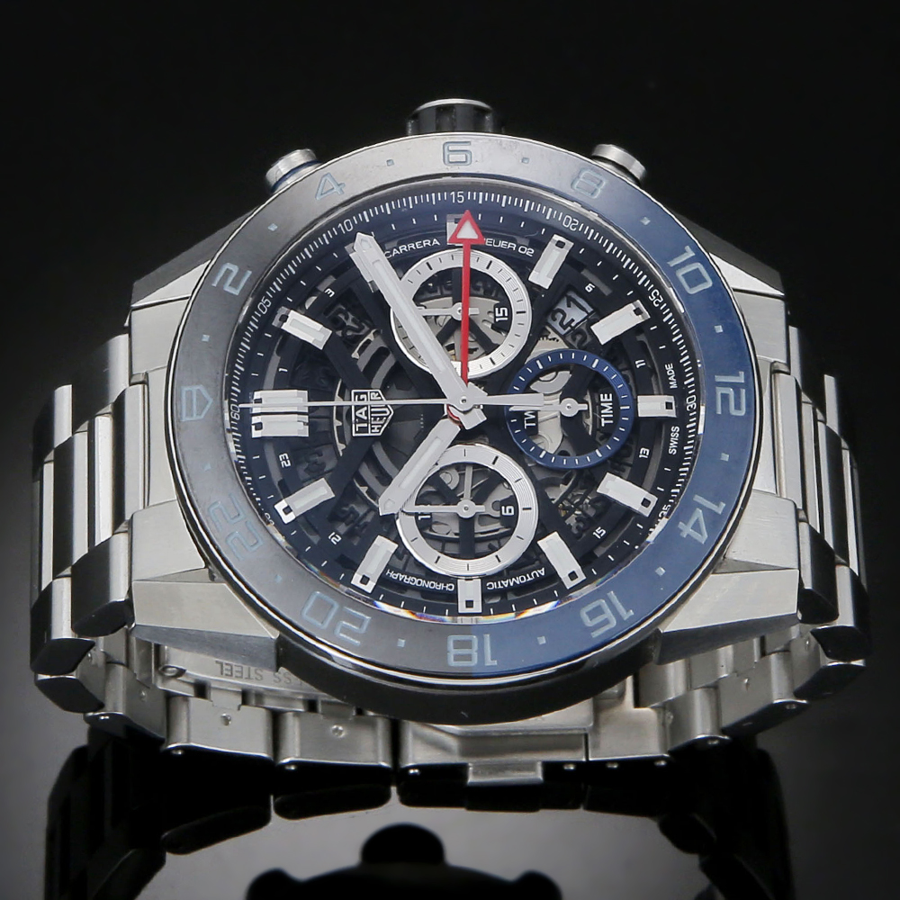 TAG Heuer(USED)태그호이어 까레라 크르노 스켈레톤 CBG2A1Z