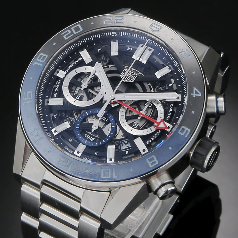 TAG Heuer(USED)태그호이어 까레라 크르노 스켈레톤 CBG2A1Z