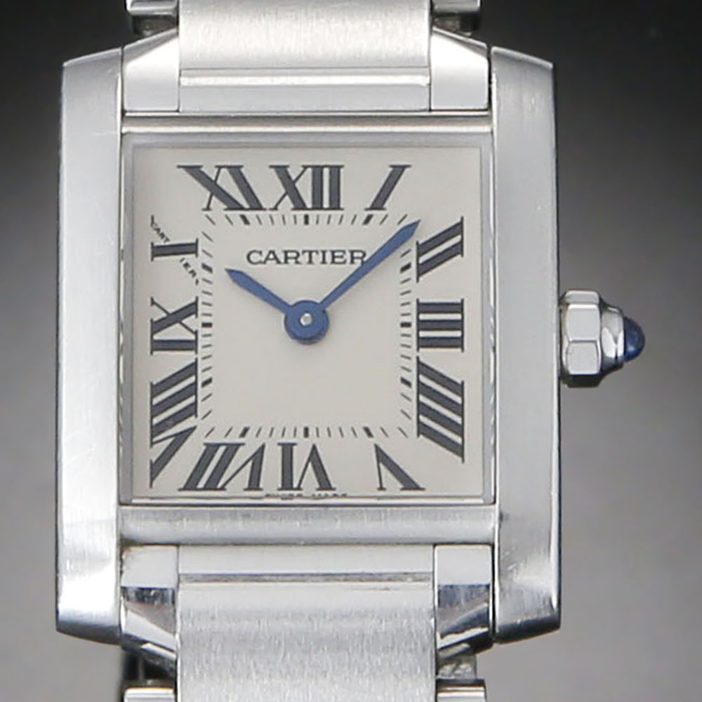 CARTIER(USED)까르띠에 탱크 프랑세스 스틸 스몰