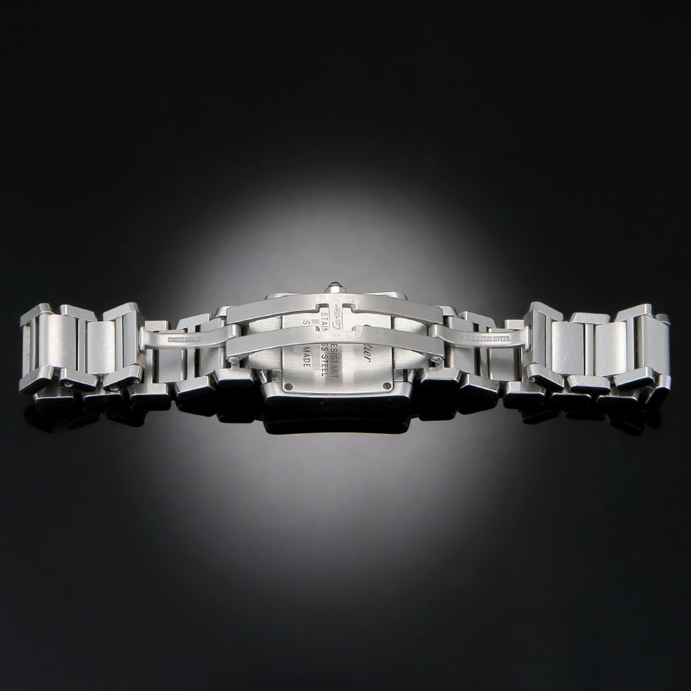CARTIER(USED)까르띠에 탱크 프랑세스 스틸 스몰