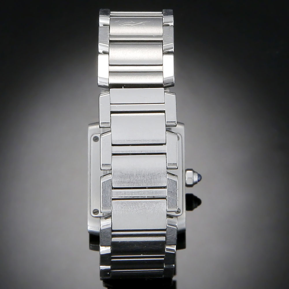 CARTIER(USED)까르띠에 탱크 프랑세스 스틸 스몰