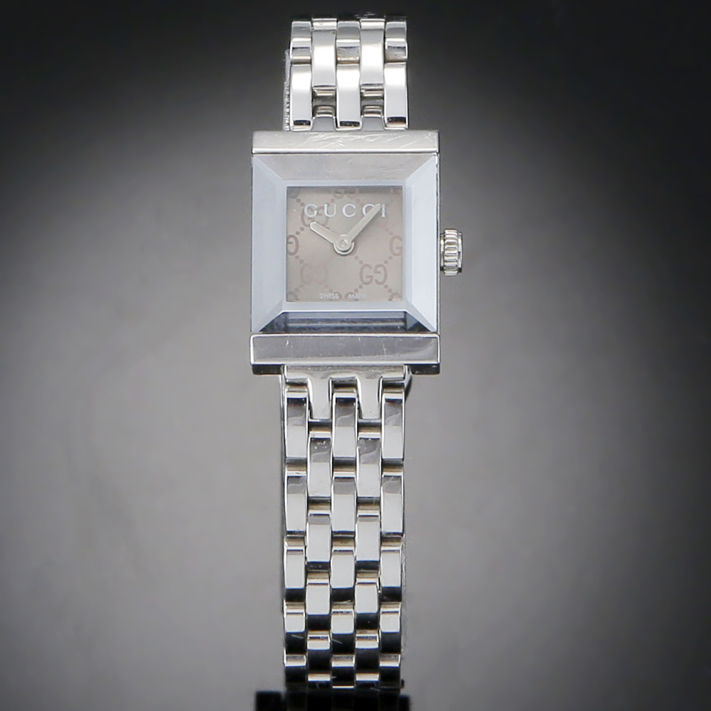 GUCCI(USED)구찌	G컬렉션 CC 레이디 워치