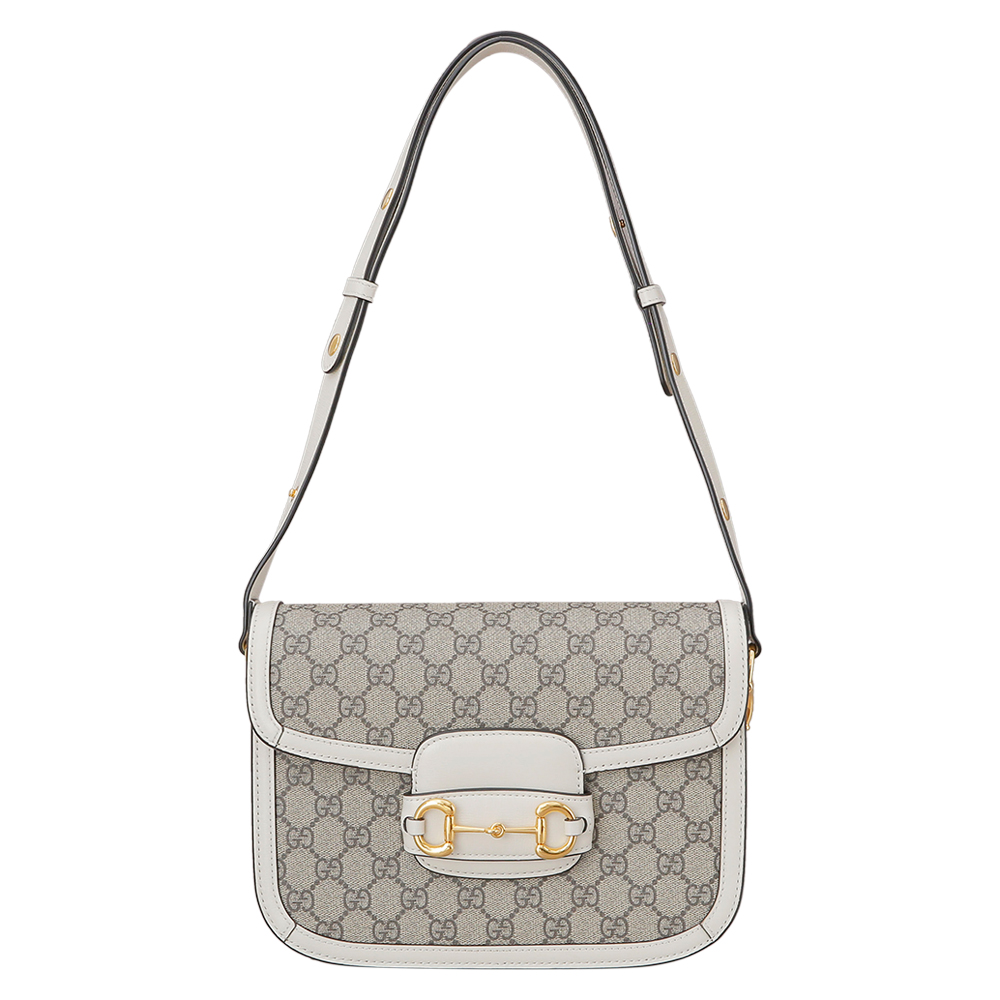 GUCCI(USED)구찌 GG로고 수프림 홀스빗 숄더백