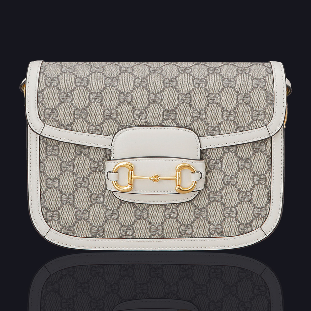GUCCI(USED)구찌 GG로고 수프림 홀스빗 숄더백