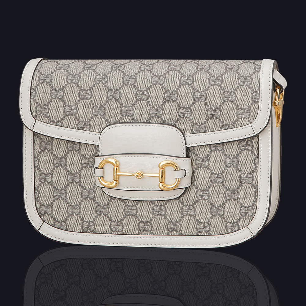GUCCI(USED)구찌 GG로고 수프림 홀스빗 숄더백