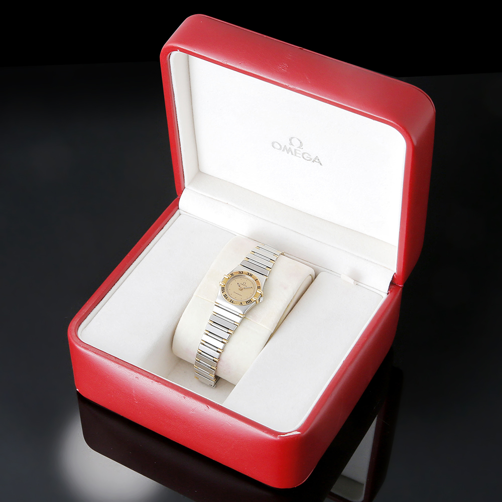 OMEGA(USED)오메가 컨스틸레이션 콤비 하프바