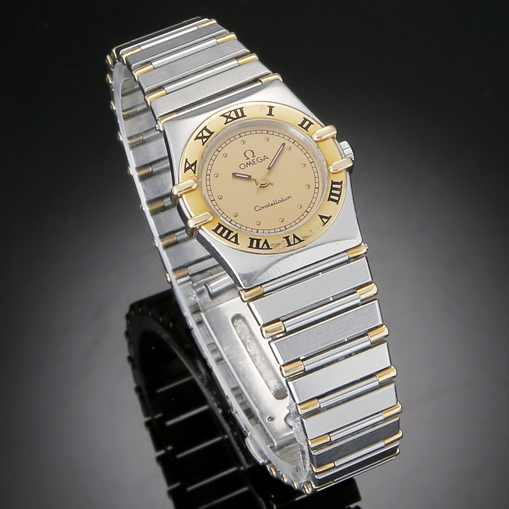 OMEGA(USED)오메가 컨스틸레이션 콤비 하프바