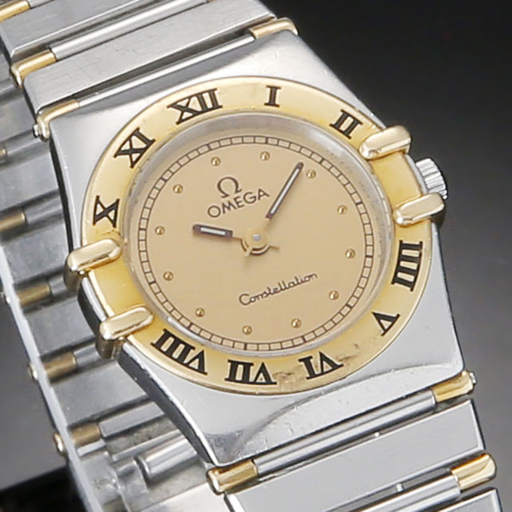 OMEGA(USED)오메가 컨스틸레이션 콤비 하프바