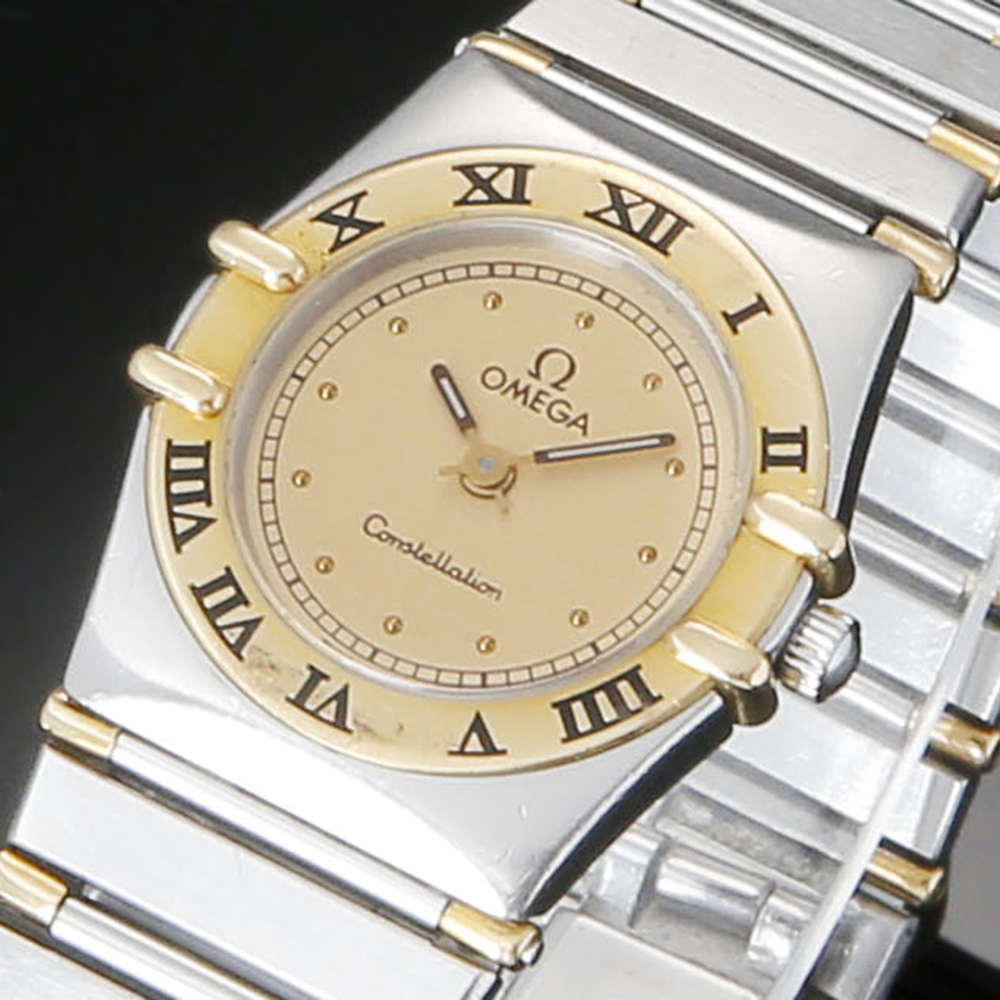 OMEGA(USED)오메가 컨스틸레이션 콤비 하프바
