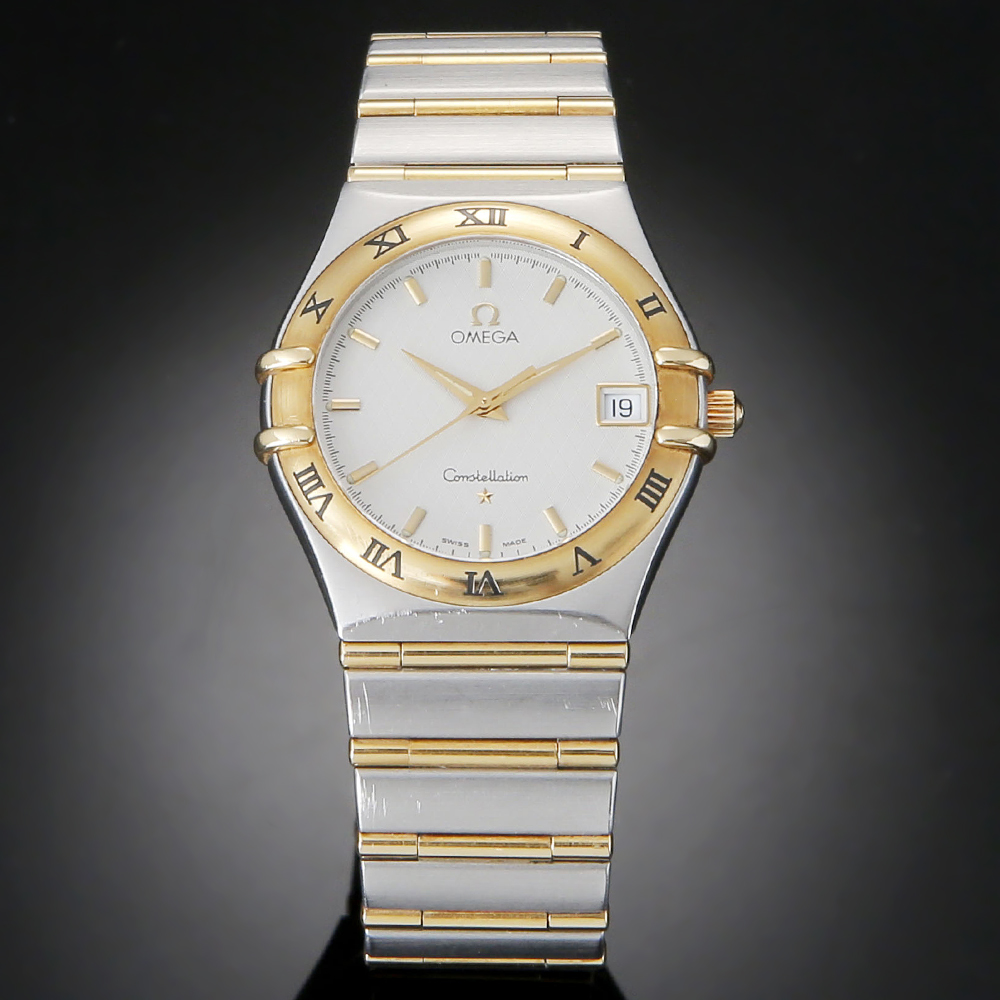 OMEGA(USED)오메가 컨스틸레이션 콤비 풀바